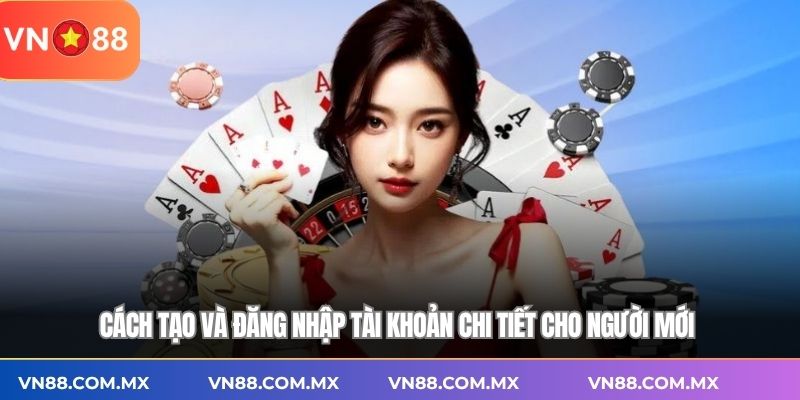 Cách tạo và đăng nhập tài khoản chi tiết cho người mới